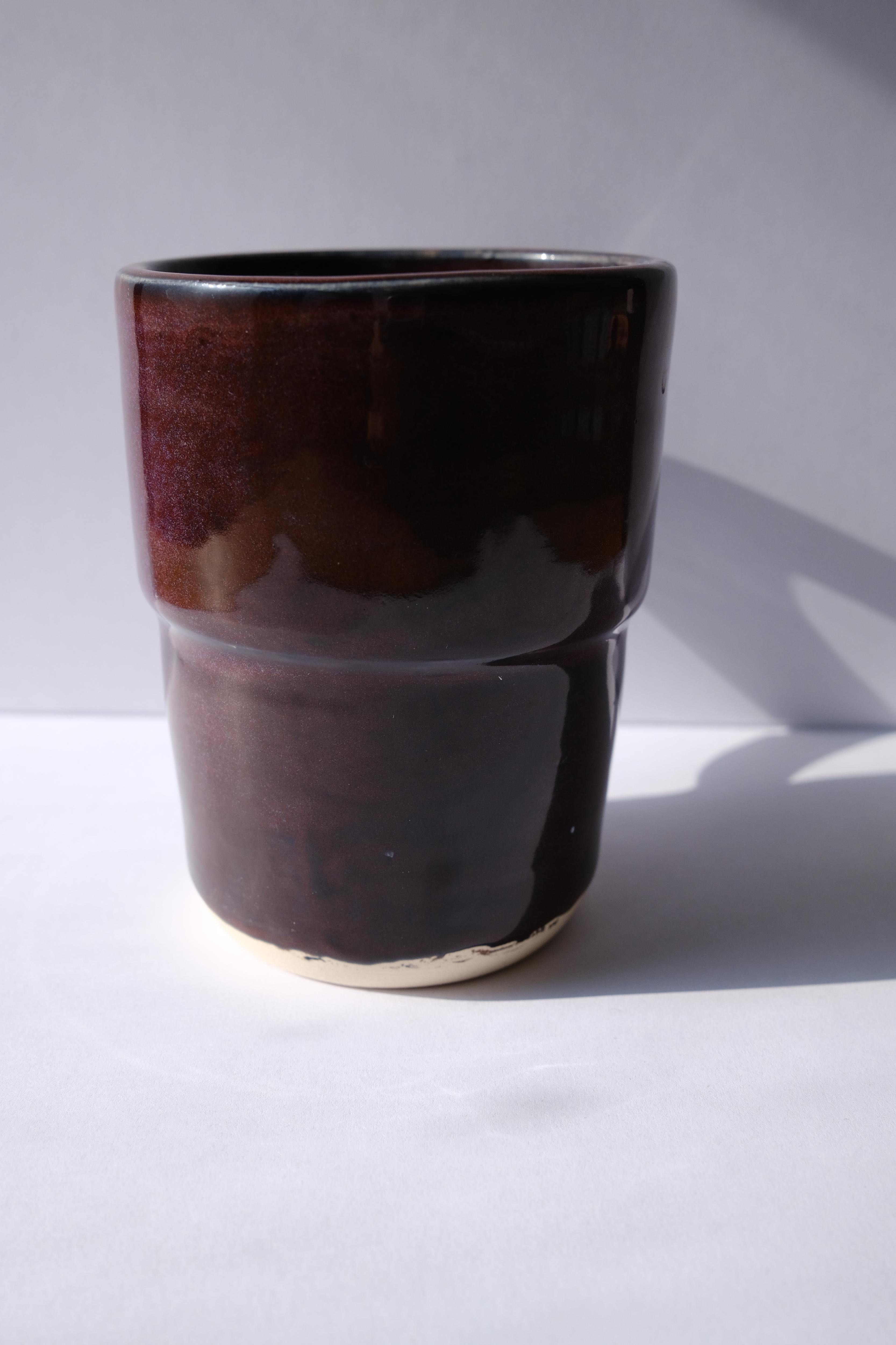 10 oz Amethyst Tiered Ceramic Mug- #2