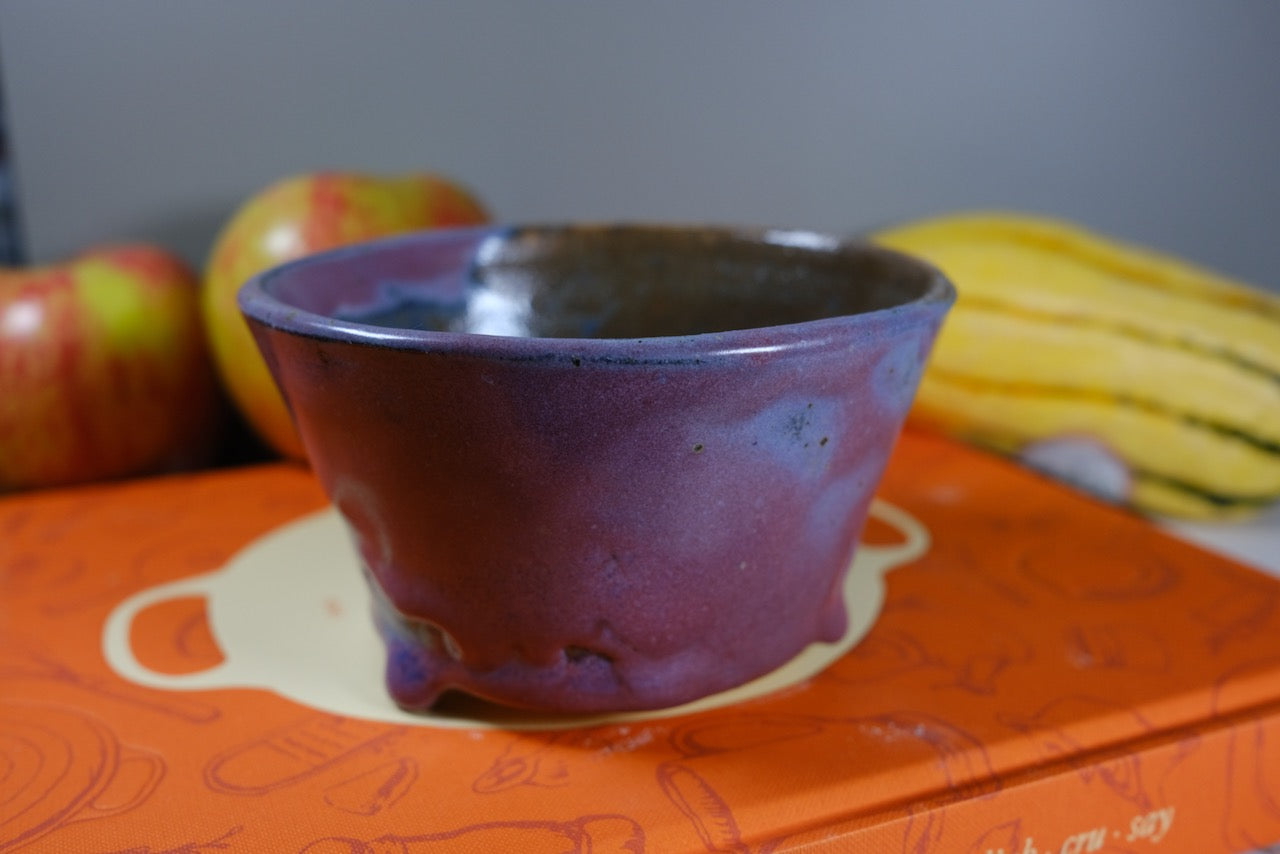 Purple Drip Bowl