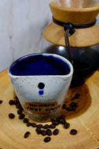 No Reps Just Vibes White Straw Tumbler