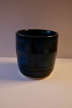 Navy Blue Textured Cup