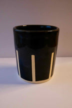 Navy Stripes Cup