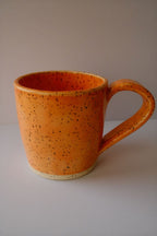 Orange Speckled Mug