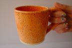 Orange Speckled Mug
