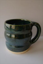 Bubble Dark Green Mug - 12 oz